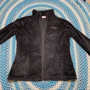 Columbia Black Fleece Zip Up